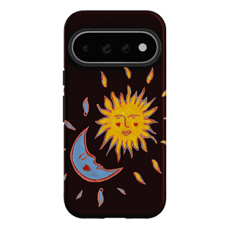 Sun & Moon Plum Printed Phone Cases Google Pixel 11 Pro / Armoured by BG. Studio - The Dairy