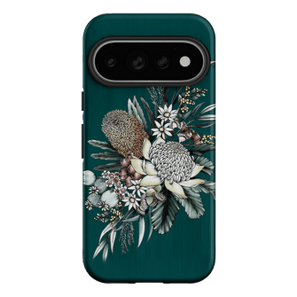 Teal Native Printed Phone Cases Google Pixel 11 Pro / Armoured by Typoflora - The Dairy