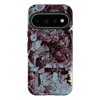 Tippi Blue Printed Phone Cases Google Pixel 11 Pro / Armoured by Desmond & Dempsey - The Dairy