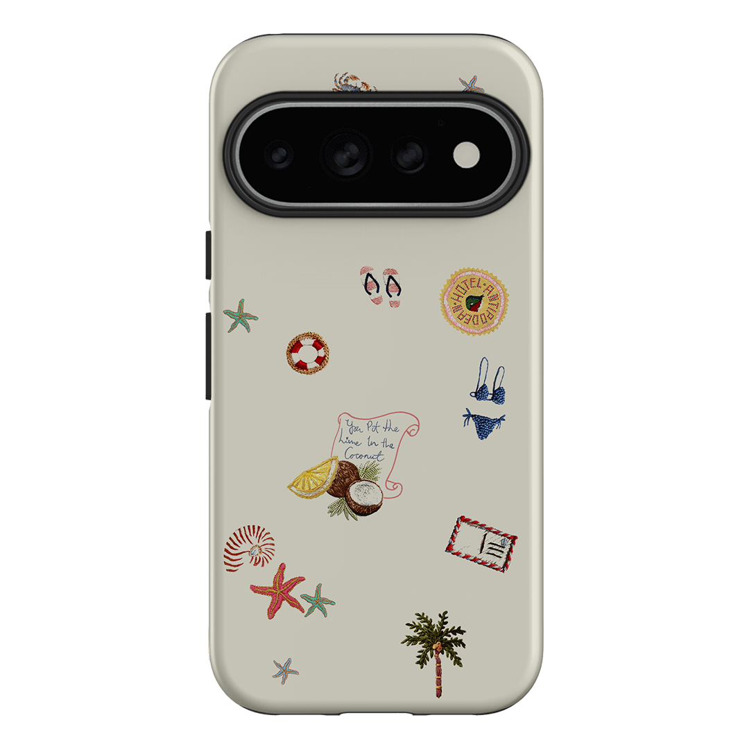 Vacay All Day Cream Printed Phone Cases by Antipodean - The Dairy