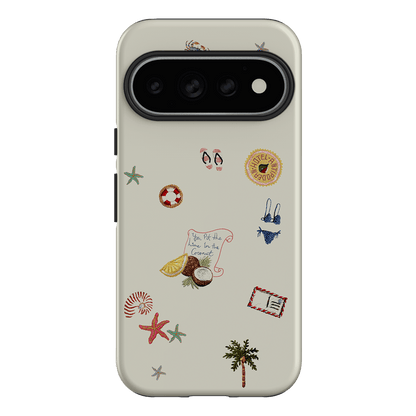 Vacay All Day Cream Printed Phone Cases by Antipodean - The Dairy