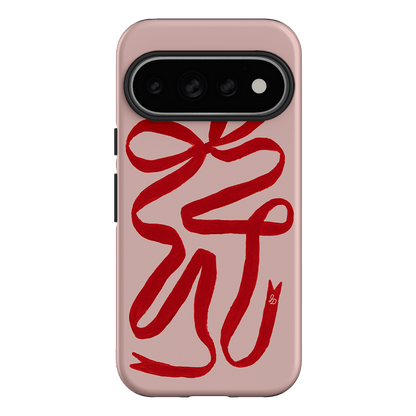 Valentine Ribbon Printed Phone Cases Google Pixel 11 Pro / Armoured by Jasmine Dowling - The Dairy