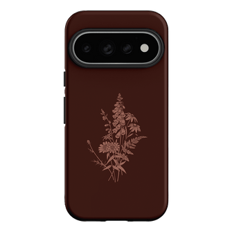 Wildflowers Mocha Printed Phone Cases Google Pixel 11 Pro / Armoured by Typoflora - The Dairy