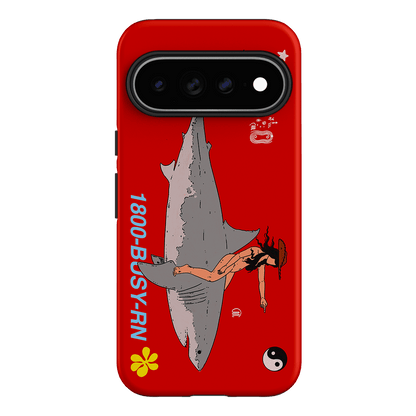 1800-Busy Rn in Red Printed Phone Cases Google Pixel 11 Pro XL / Armoured by Easty Beasty - The Dairy