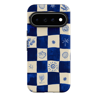 Afternoon Mezze Azure Printed Phone Cases Google Pixel 11 Pro XL / Armoured by Charlie Taylor - The Dairy