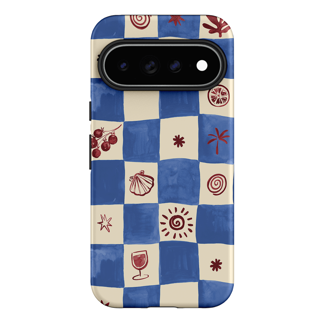 Afternoon Mezze Cornflower Printed Phone Cases Google Pixel 11 Pro XL / Armoured by Charlie Taylor - The Dairy