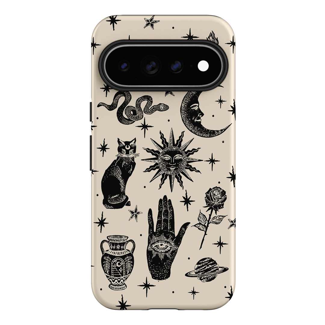 Astro Flash Beige Printed Phone Cases Google Pixel 11 Pro XL / Armoured by Veronica Tucker - The Dairy