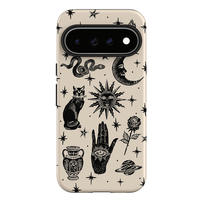 Astro Flash Beige Printed Phone Cases Google Pixel 11 Pro XL / Armoured by Veronica Tucker - The Dairy