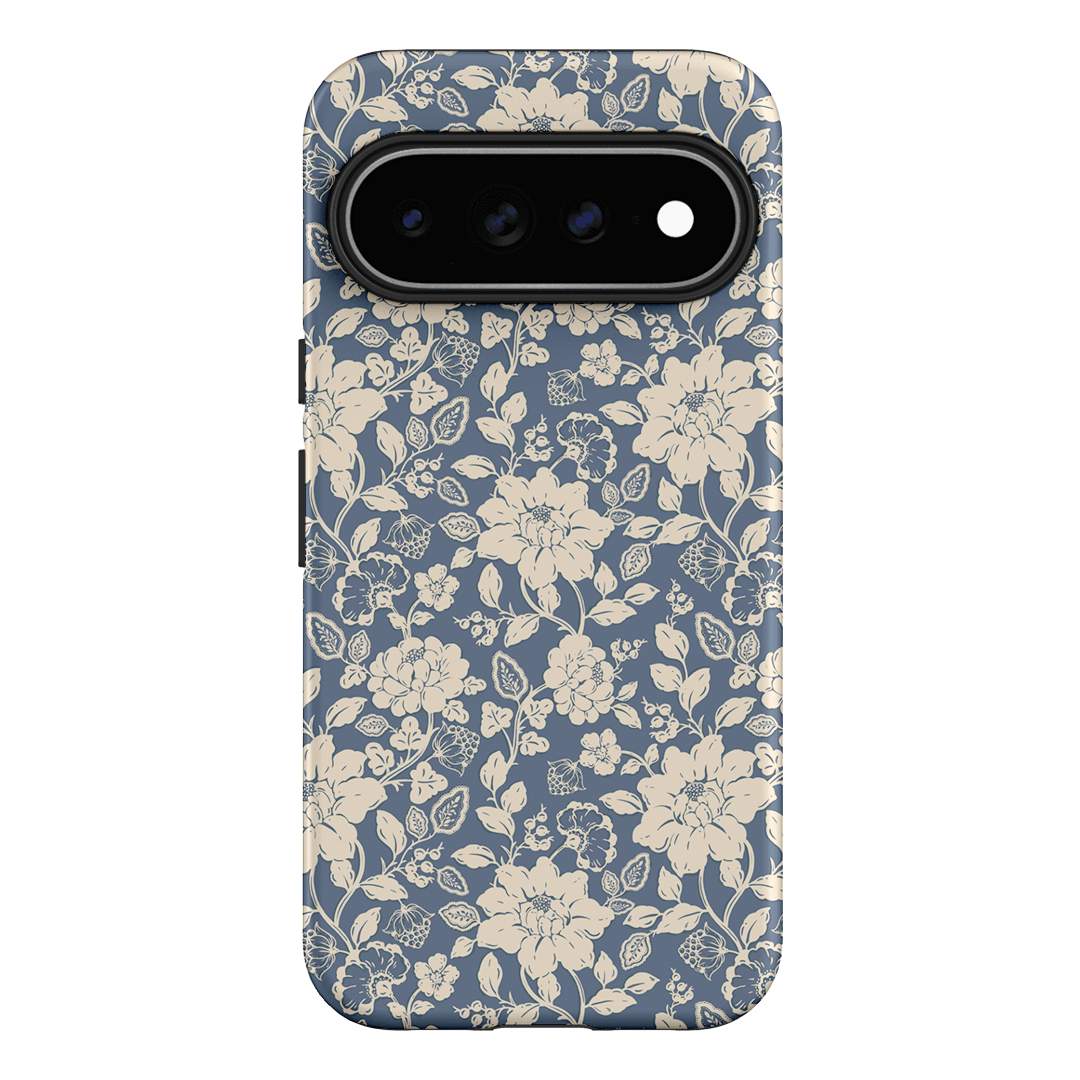 Blue Garden Printed Phone Cases Google Pixel 11 Pro XL / Armoured by Kasiags Art - The Dairy