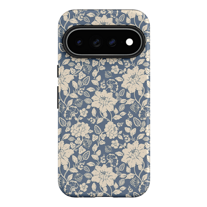 Blue Garden Printed Phone Cases Google Pixel 11 Pro XL / Armoured by Kasiags Art - The Dairy