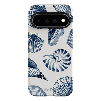 Blue Shells Printed Phone Cases Google Pixel 11 Pro XL / Armoured by Cass Deller - The Dairy