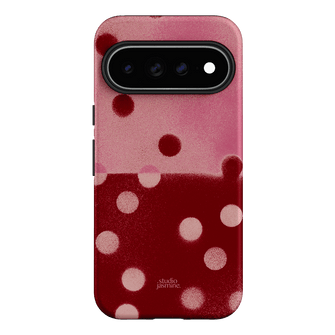 Cherry Polka Dot Printed Phone Cases Google Pixel 11 Pro XL / Armoured by Jasmine Dowling - The Dairy
