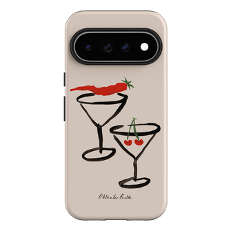 Chili Cherry Printed Phone Cases Google Pixel 11 Pro XL / Armoured by Phthalo Ruth - The Dairy