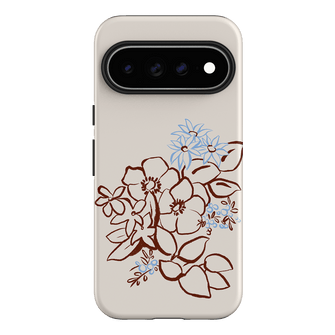 Cream Posy Printed Phone Cases Google Pixel 11 Pro XL / Armoured by Typoflora - The Dairy