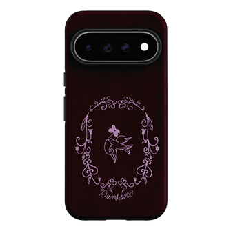 Darling Burgundy Printed Phone Cases by The Dairy - The Dairy