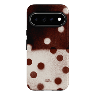 Espresso Polka Dot Printed Phone Cases Google Pixel 11 Pro XL / Armoured by Jasmine Dowling - The Dairy