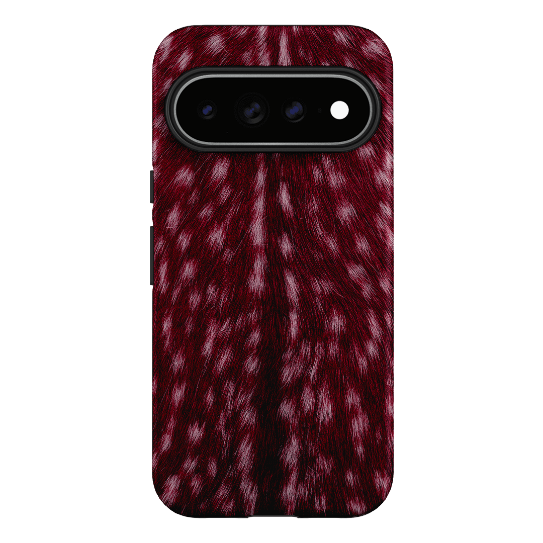 Fawn Burgundy Printed Phone Cases Google Pixel 11 Pro XL / Armoured by The Dairy - The Dairy