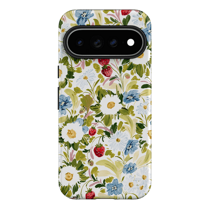 Garden Strawberries Printed Phone Cases Google Pixel 11 Pro XL / Armoured by Ellie Mae - The Dairy