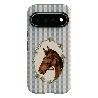 Gingham Horse Printed Phone Cases Google Pixel 11 Pro XL / Armoured by Kasiags Art - The Dairy