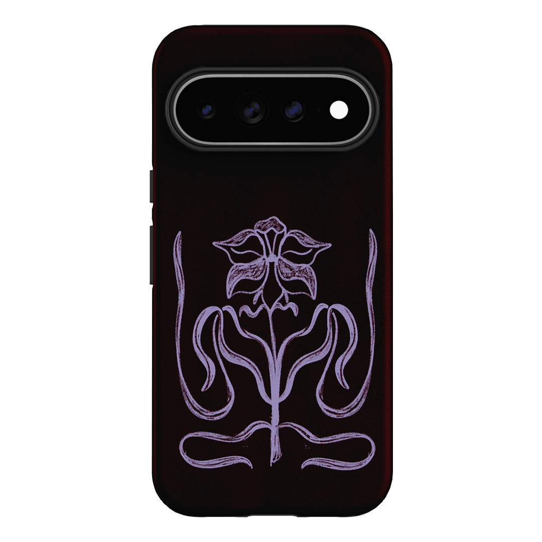 Growth Burgundy Printed Phone Cases by The Dairy - The Dairy