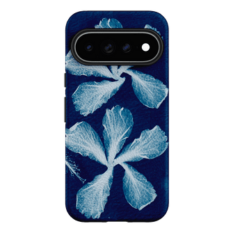 Hibiscus Cyanotype Printed Phone Cases Google Pixel 11 Pro XL / Armoured by Sally Hungerford - The Dairy