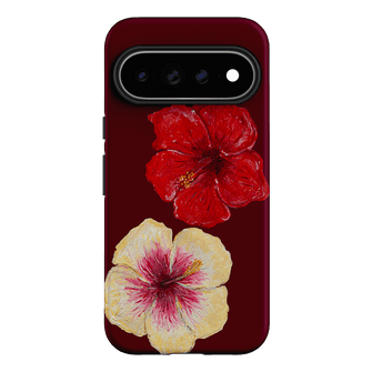 Hibiscus Flower Printed Phone Cases Google Pixel 11 Pro XL / Armoured by BG. Studio - The Dairy