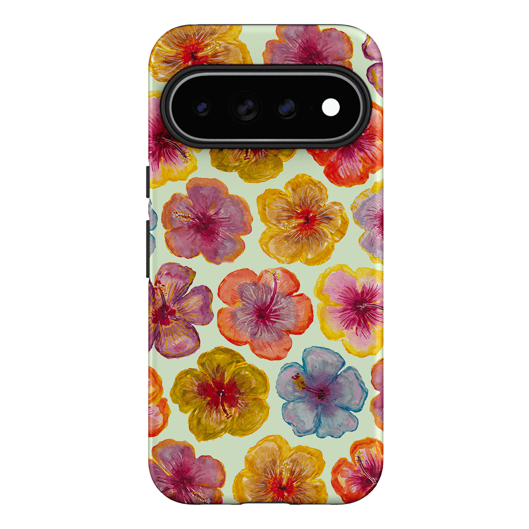 Hibiscus Holiday Sorbet Printed Phone Cases Google Pixel 11 Pro XL / Armoured by BG. Studio - The Dairy