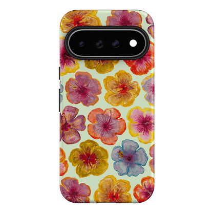 Hibiscus Holiday Sorbet Printed Phone Cases Google Pixel 11 Pro XL / Armoured by BG. Studio - The Dairy