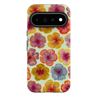 Hibiscus Holiday Sorbet Printed Phone Cases Google Pixel 11 Pro XL / Armoured by BG. Studio - The Dairy