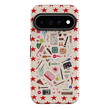 Just A Girl Printed Phone Cases Google Pixel 11 Pro XL / Armoured by BG. Studio - The Dairy