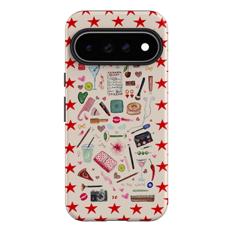 Just A Girl Printed Phone Cases Google Pixel 11 Pro XL / Armoured by BG. Studio - The Dairy
