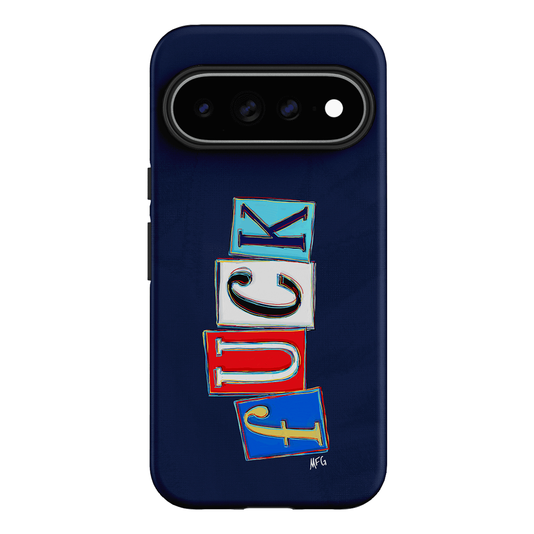 Lil Fcks Blue Printed Phone Cases Google Pixel 11 Pro XL / Armoured by Margarbs Art - The Dairy