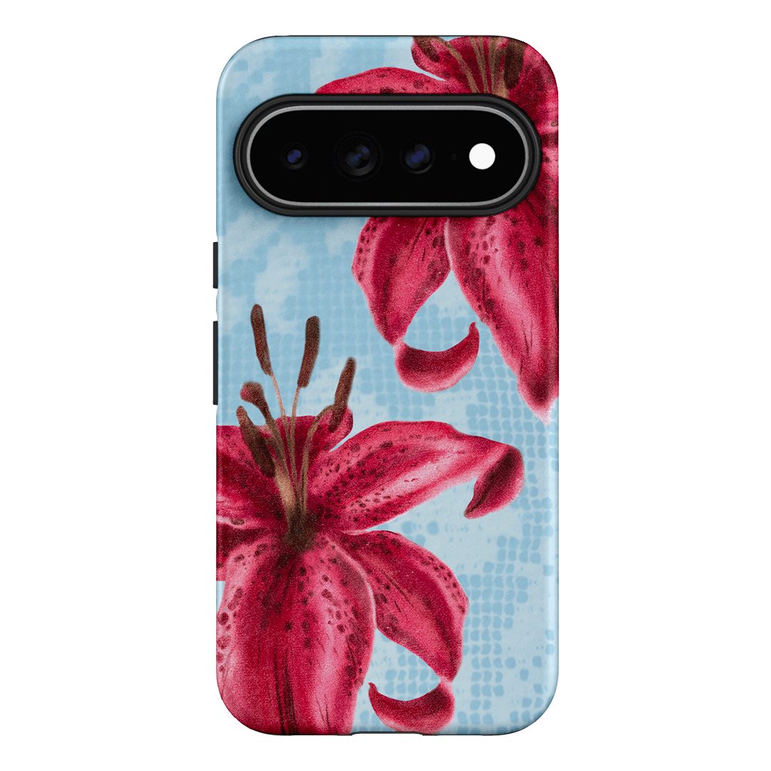 Lillies Printed Phone Cases Google Pixel 11 Pro XL / Armoured by Sally Hungerford - The Dairy