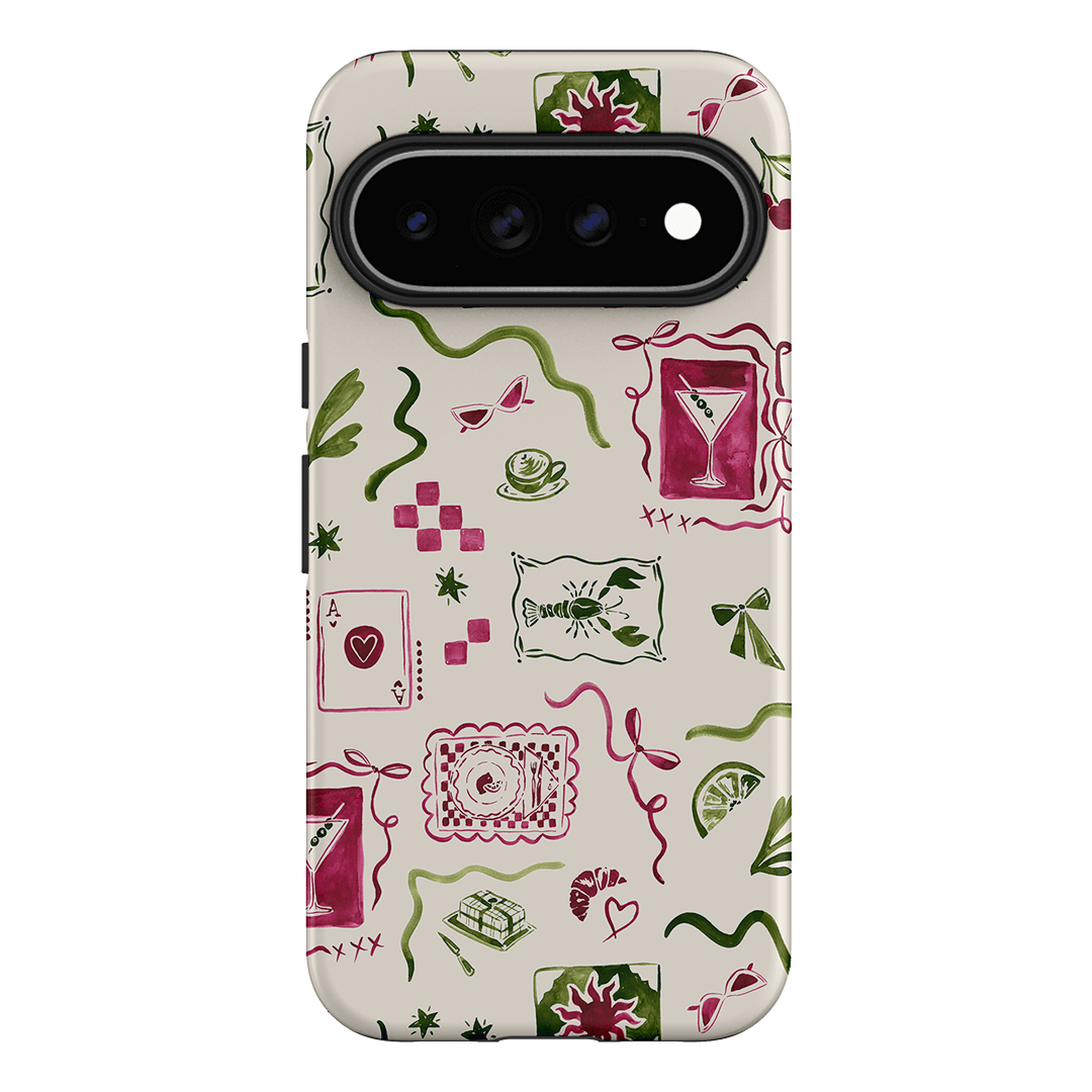 Martini Gal Printed Phone Cases Google Pixel 11 Pro XL / Armoured by Charlie Taylor - The Dairy