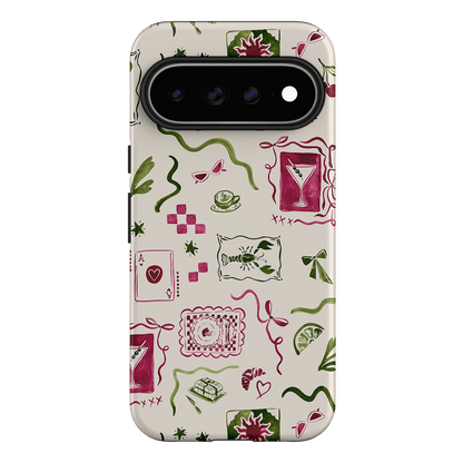 Martini Gal Printed Phone Cases Google Pixel 11 Pro XL / Armoured by Charlie Taylor - The Dairy