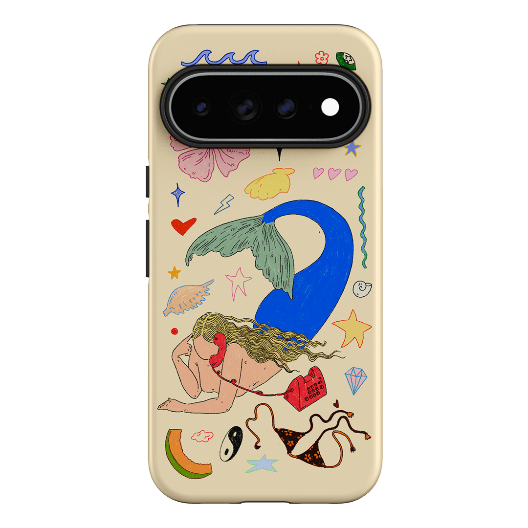 Mermaid Salad Cream Printed Phone Cases Google Pixel 11 Pro XL / Armoured by Easty Beasty - The Dairy