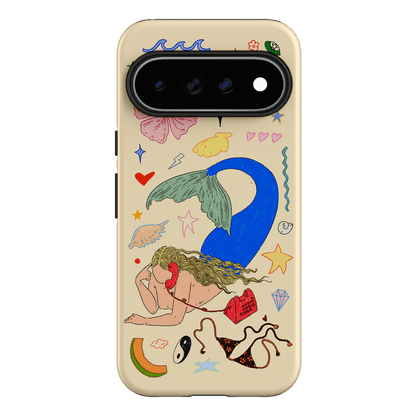 Mermaid Salad Cream Printed Phone Cases Google Pixel 11 Pro XL / Armoured by Easty Beasty - The Dairy