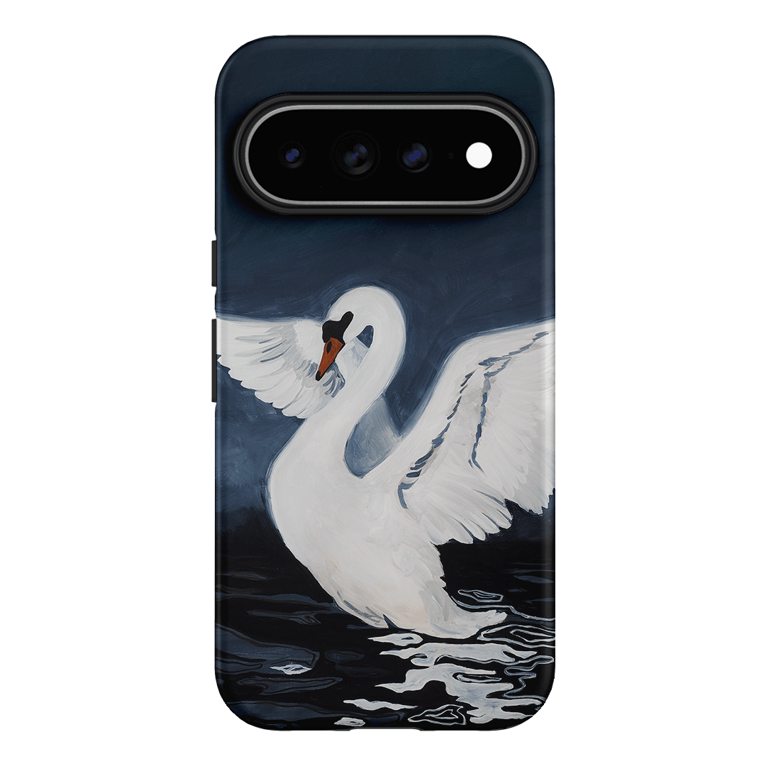 Midnight Swan Printed Phone Cases Google Pixel 11 Pro XL / Armoured by Lisa Hu - The Dairy