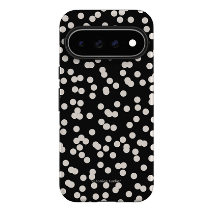Mini Confetti Noir Printed Phone Cases Google Pixel 11 Pro XL / Armoured by Veronica Tucker - The Dairy