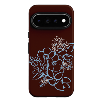 Mocha Posy Printed Phone Cases Google Pixel 11 Pro XL / Armoured by Typoflora - The Dairy
