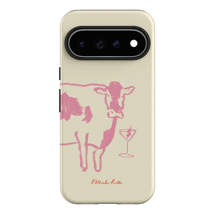 Mootini Pink Printed Phone Cases Google Pixel 11 Pro XL / Armoured by Phthalo Ruth - The Dairy