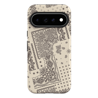 Paisley Ecru Printed Phone Cases Google Pixel 11 Pro XL / Armoured by The Dairy - The Dairy