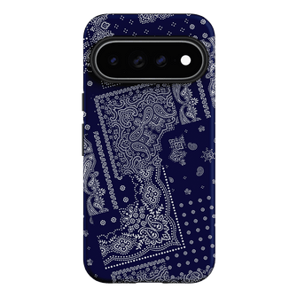Paisley Indigo Printed Phone Cases Google Pixel 11 Pro XL / Armoured by The Dairy - The Dairy
