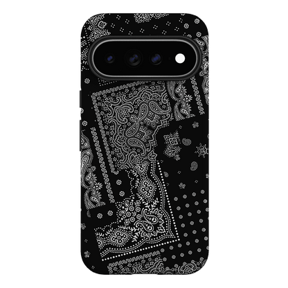 Paisley Noir Printed Phone Cases Google Pixel 11 Pro XL / Armoured by The Dairy - The Dairy