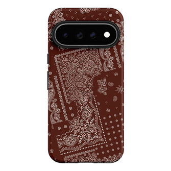 Paisley Cinnamon Printed Phone Cases Google Pixel 11 Pro XL / Armoured by The Dairy - The Dairy