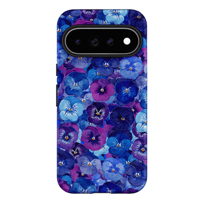 Pansy Jumble Printed Phone Cases Google Pixel 11 Pro XL / Armoured by Kayla Henley - The Dairy