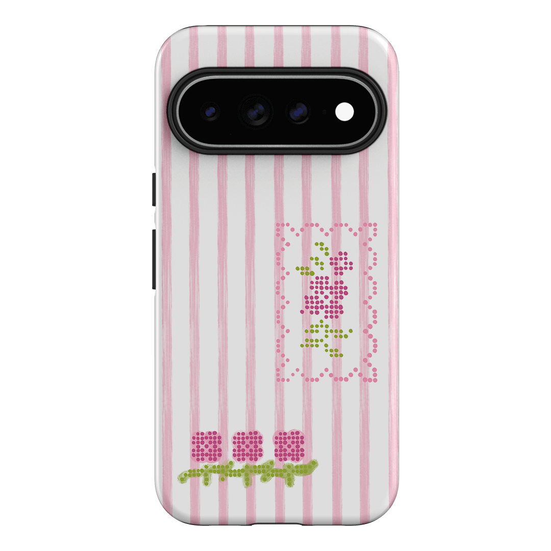 Patchwork Pink Printed Phone Cases Google Pixel 11 Pro XL / Armoured by Kayla Carr - The Dairy