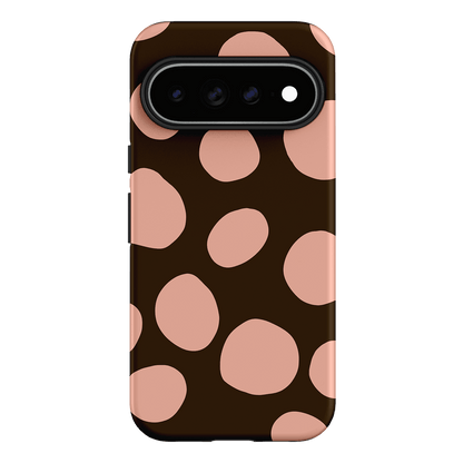 Pebbles Chocolate Pink Printed Phone Cases Google Pixel 11 Pro XL / Armoured by Veronica Tucker - The Dairy
