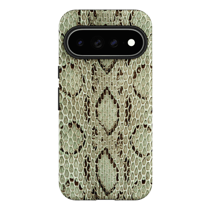 Pistachio Python Printed Phone Cases Google Pixel 11 Pro XL / Armoured by The Dairy - The Dairy