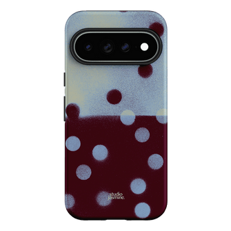 Plum Polka Dot Printed Phone Cases Google Pixel 11 Pro XL / Armoured by Jasmine Dowling - The Dairy